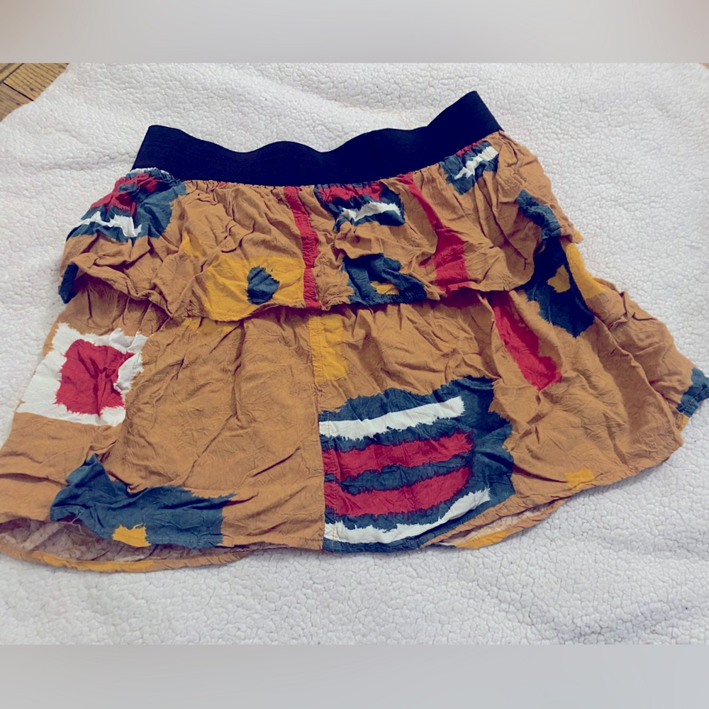 Urban Outfitters Urban Renewal Print Skirt